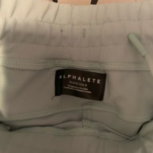 Alphalete sea foam joggers